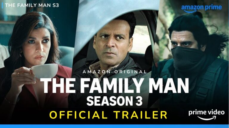 The Family Man Season 3 – Official Trailer 4K | Raj & DK | Manoj Bajpayee, Samantha |Amazon Original