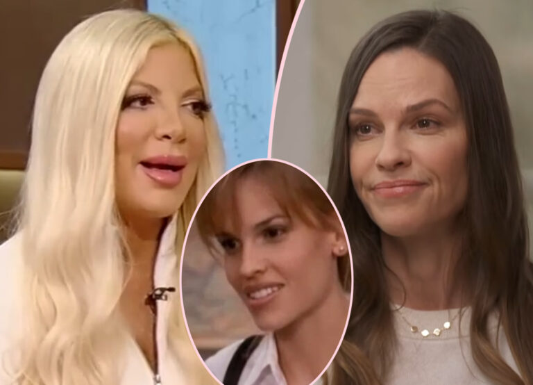 Tori Spelling Theorizes Why Hilary Swank Was Fired From Beverly Hills, 90210!
