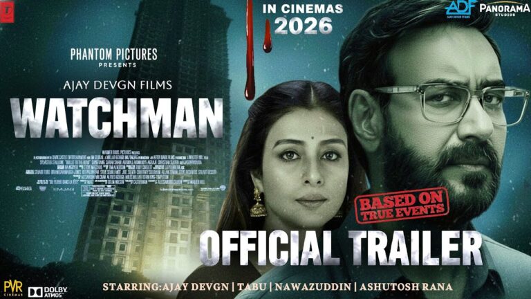 WATCHMAN- Official Trailer | Ajay Devgan | Tabu | Nawazuddin |Ashutosh Rana | New Movie Trailer