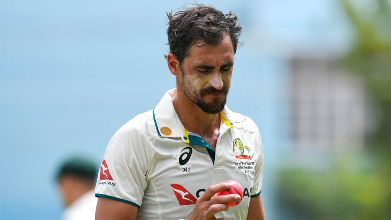 Australia's Mitchell Starc, pink-ball Test cricket (Getty Images)