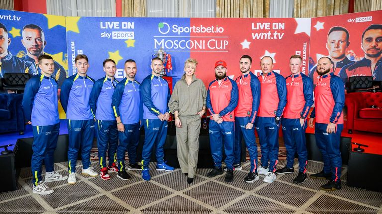 Matchroom Multi Sport CEO Emily Frazer lines up with Team Europe and Team USA