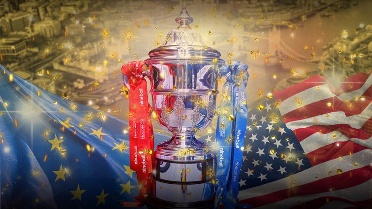 Who will take home the famous Mosconi Cup at Alexandra Palace?