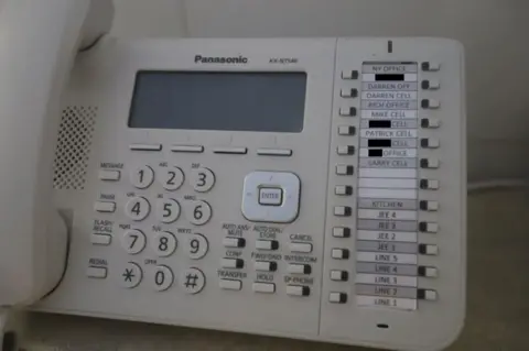 US Congress Image shows a a telephone with numbers on speed-dial