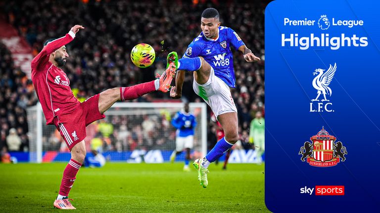 Highlights from the Premier League match between Liverpool and Sunderland.