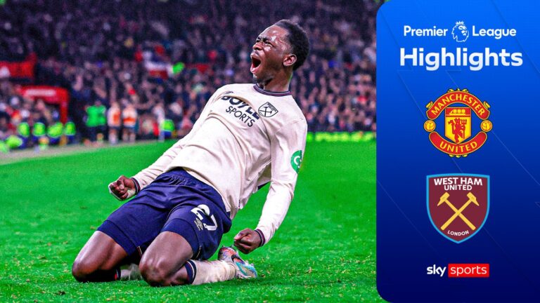Magassa’s late goal earns Hammers point as Man Utd booed off at Old Trafford