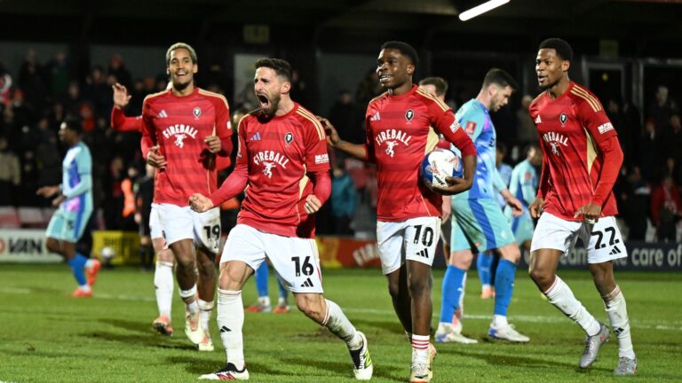 Salford 4-0 Leyton Orient: Kelly N’mai nets double as League Two side cruise to FA Cup third round | Football News
