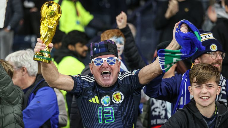 Scotland last reached a World Cup in 1998