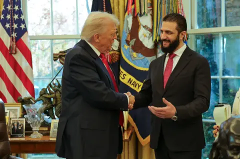 AP Trump meets Sharaa in the White House