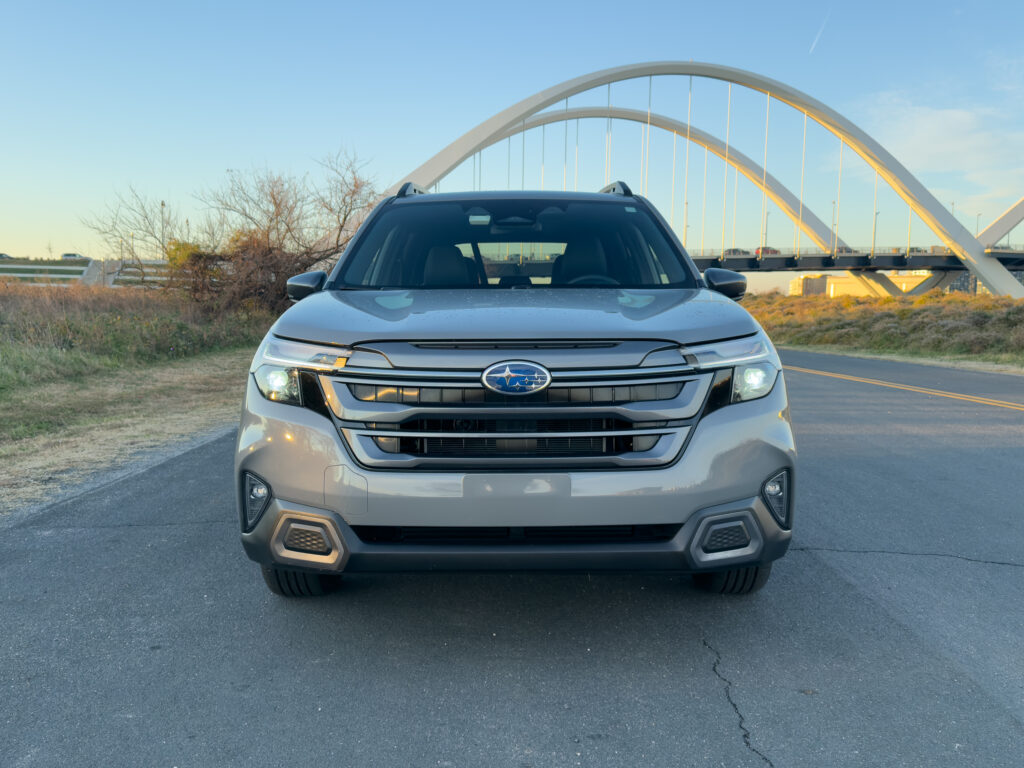 Subaru Forester Hybrid seen head-on