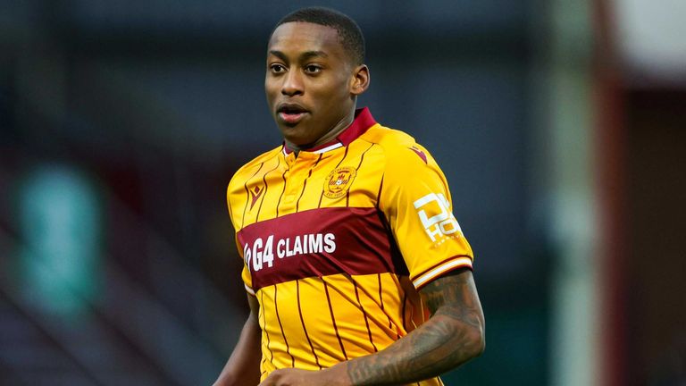 Motherwell's Tawanda Maswanhise