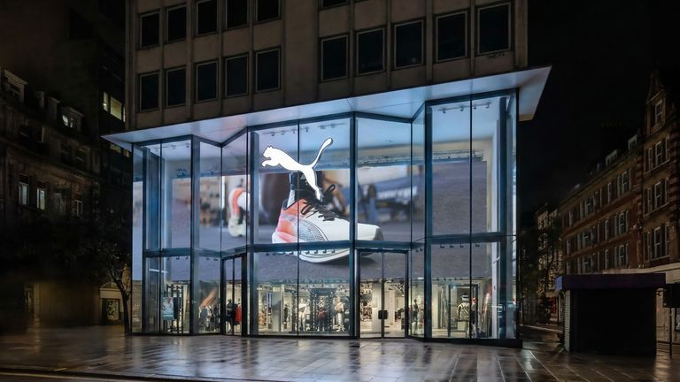 PUMA have opened a new flagship store on Oxford Street