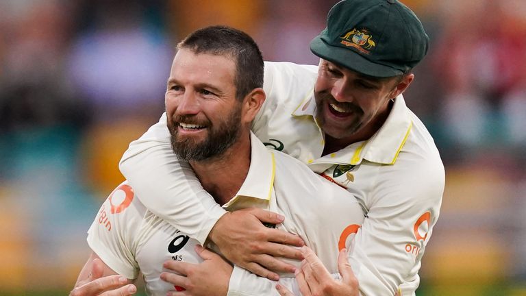 Michael Neser claimed a maiden Test five-for as Australia romped to victory in the second Test in Brisbane