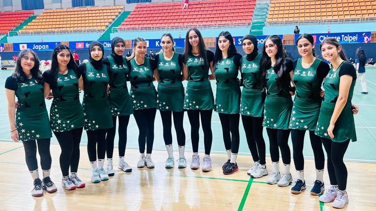 Pakistan beat the Maldives 60-35 in the final of the Asian Youth Girls Netball Championship in July