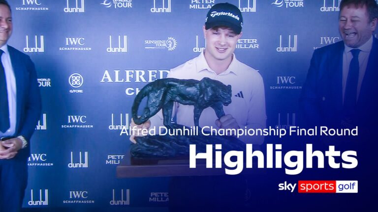 Highlights: Schaper lands first DP World Tour title after brilliant finish in Johannesburg