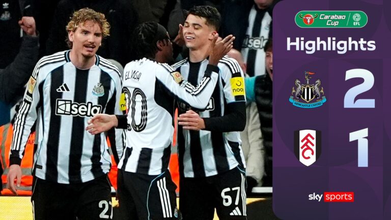 Local lad Miley's header sends Newcastle through to Carabao Cup semi-finals