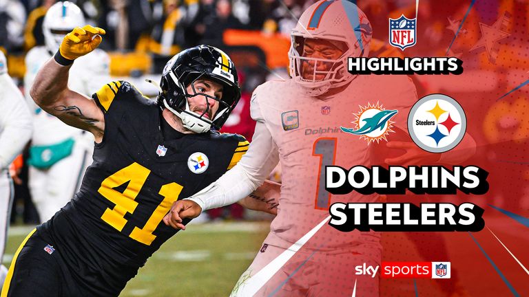 DOLPHINS AT STEELERS