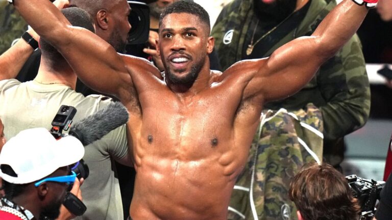 Anthony Joshua calls for Tyson Fury to fight him if he is a ‘real bad boy’ after knockout win over Jake Paul | Boxing News