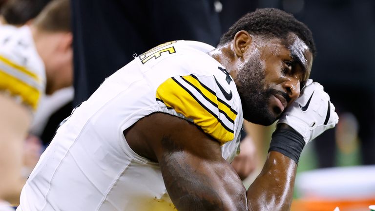 Pittsburgh Steelers' DK Metcalf 