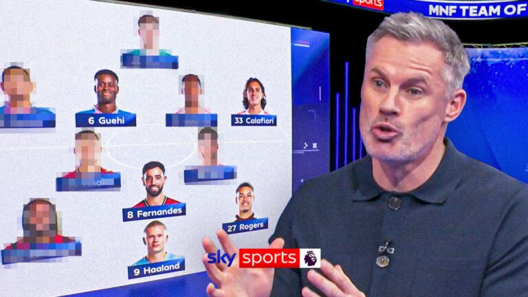 Carragher picks his Premier League team of the season so far!