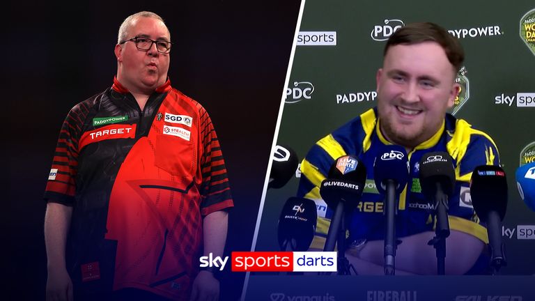 Luke Littler and Stephen Bunting