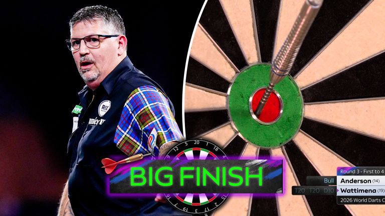 Anderson finishes v Wattimena