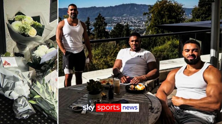 SINA GHAMI, ANTHONY JOSHUA AND LATIF AYODELE