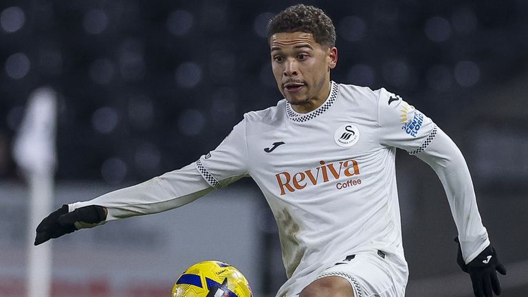 Swansea's Manuel Benson