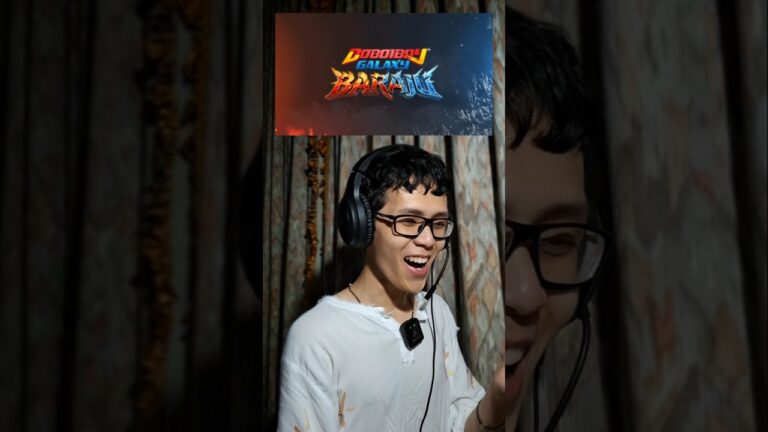 BOBOIBOY GALAXY BARAJU Official Trailer REACTION #shorts #reaction #boboiboy