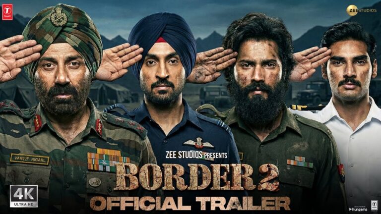 BORDER 2: Official Trailer | Sunny Deol | Diljit Dosanjh | Varun Dhawan | Ahan Shetty | In Cinemas