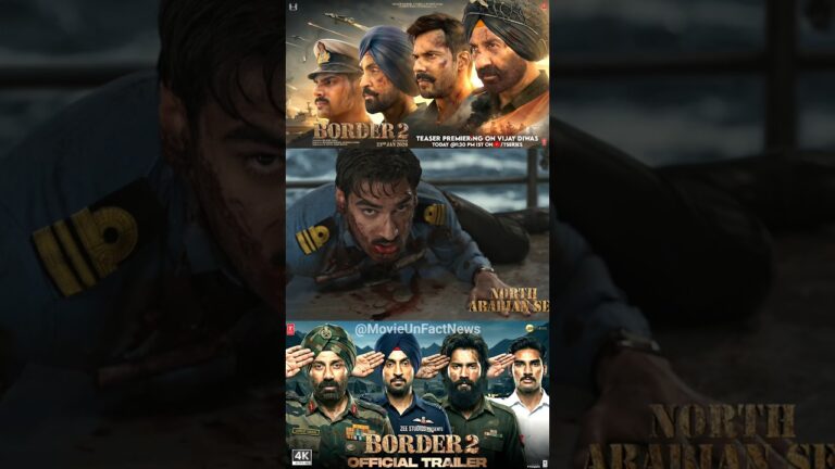 Border 2 Official Teaser | Sunny Deol | Border 2 Official Trailer