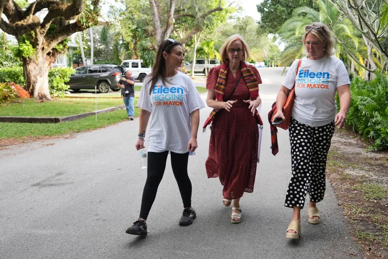 Former Miami-Dade County Commissioner and candidate for Miami mayor Eileen Higgins