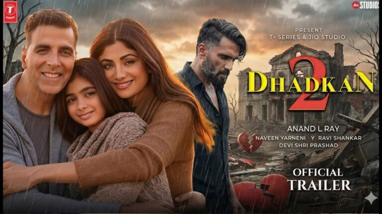 Dhadkan 2 – Official Trailer (2025) | Akshay Kumar | Sunil Shetty | Shilpa Shetty