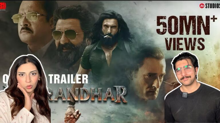 Dhurandhar Official Trailer | Ranveer Singh | Aditya Dhar | Reaction by Hadiqa Khubaib | Pakistani