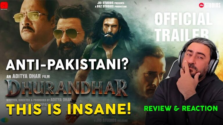 Dhurandhar Official Trailer Review and Reaction | Anti-Pakistani but Loved the Presentation