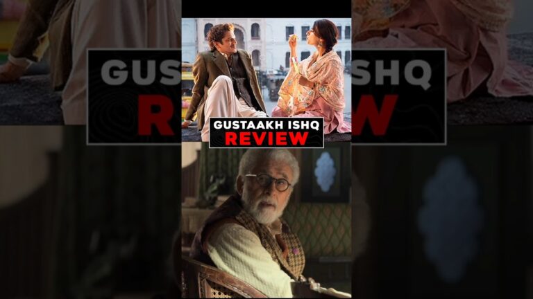 Gustaakh Ishq Official Trailer | Manish M | Naseeruddin S, Vijay V, Fatima | Vibhu | 28th Nov