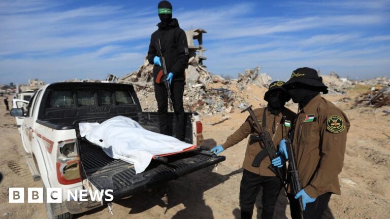 Israel receives coffin that Hamas says contains Gaza hostage’s body