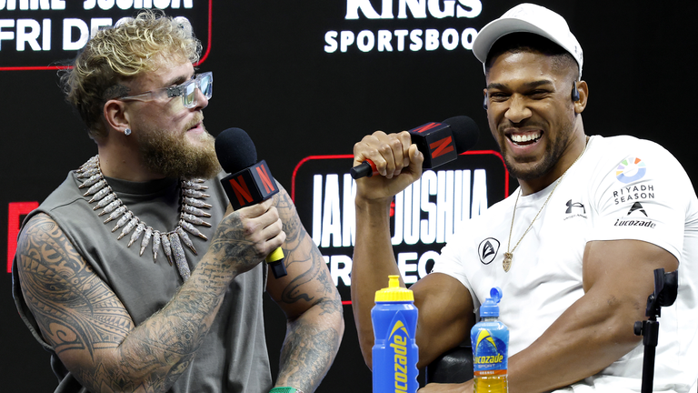 Anthony Joshua, Jake Paul