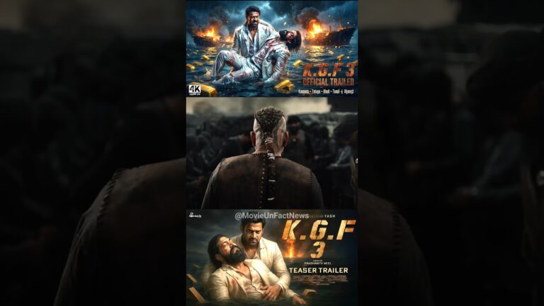 K.G.F: Chapter 3 Official Trailer | Rocking Star Yash | South Trailer | Kgf 3 New Trailers