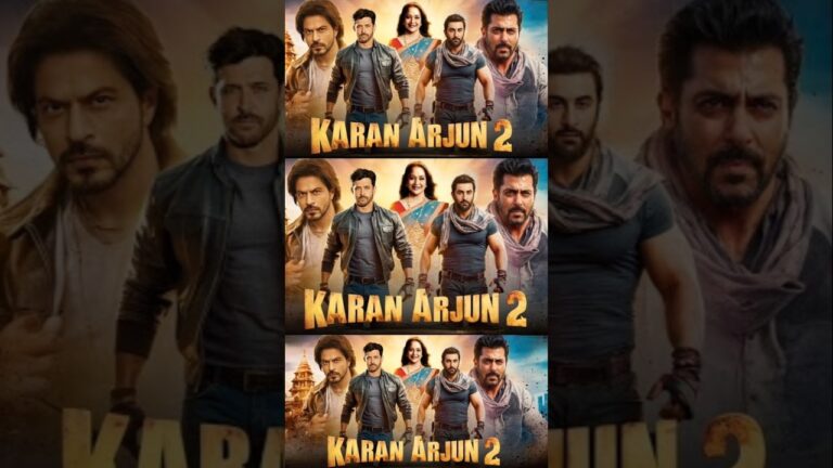 Karan Arjun 2: Official Trailer (2025) | Shah Rukh Khan, Salman Khan, Madhuri Dixit | New Movies