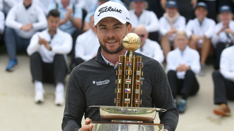 Laurie Canter wins DP World Tour's European Open (Associated Press)