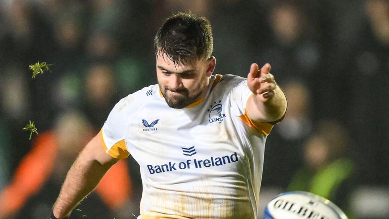 Harry Byrne's goal-kicking helped fire Leinster to a Champions Cup victory over Leicester