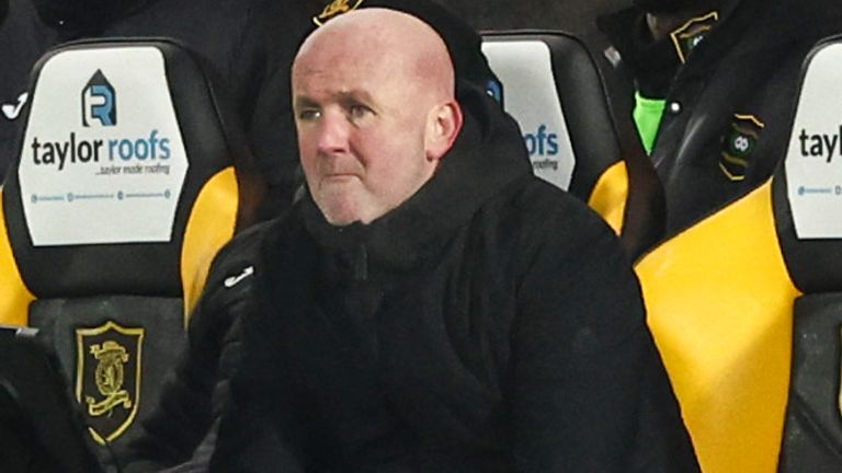 Livingston are four points adrift at the bottom of the Scottish Premiership