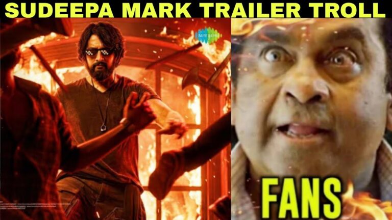 Mark trailer troll /  mark official trailer / sudeepa mark trailer / kichchha Sudeepa / mark