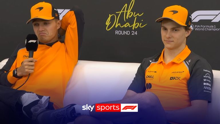 Lando Norris and Oscar Piastri reveal what could happen if Piastri is asked to let Norris through so the Brit could win the World Championship title. 