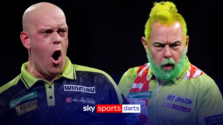 Michael van Gerwen and Peter Wright