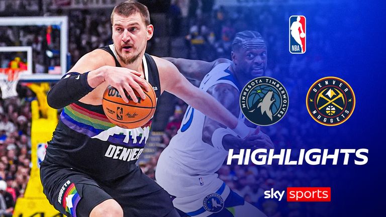 Highlights of the NBA match between Denver Nuggets and Minnesota Timberwolves as Nikola Jokic makes NBA history with a 56-point triple-double