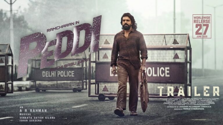 PEDDI – Official Trailer | Ram Charan | Janhvi Kapoor | AR Rahman | New Movie Trailer 2025