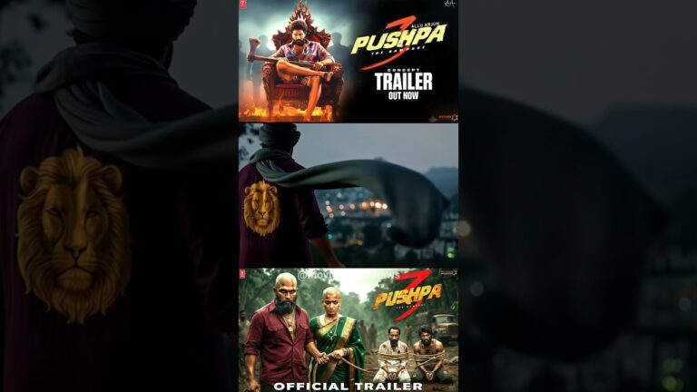 Pushpa 3 Official Trailer | Allu Arjun | Pushpa The Rampage Trailer | Rashmika | Pushpa 3 New Teaser
