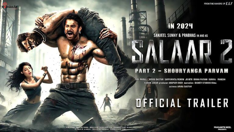 Salaar 2 – Official Trailer | Prabhas | Prithviraj S | Salaar: Part 2 – Teaser Trailer | South Movie
