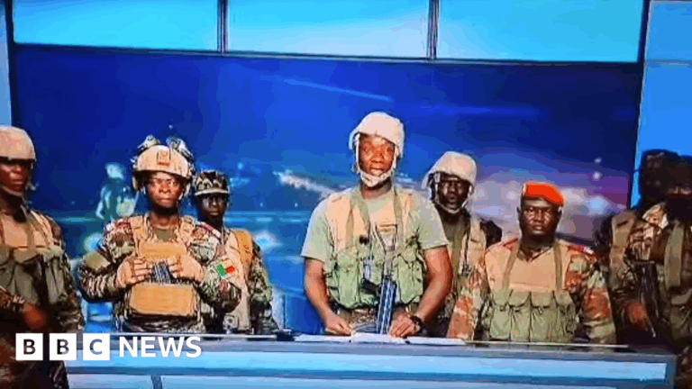 Soldiers say they have ousted President Talon from power